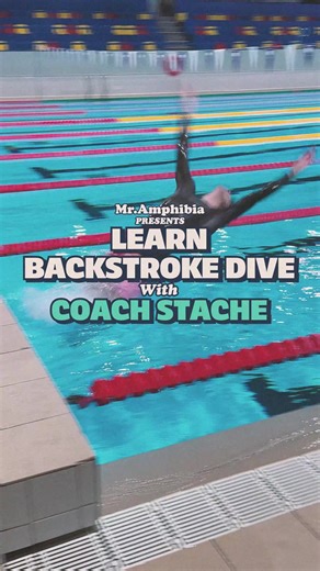 Learn backstroke dive in 5 steps! 👨🏻👍🏼 | dive