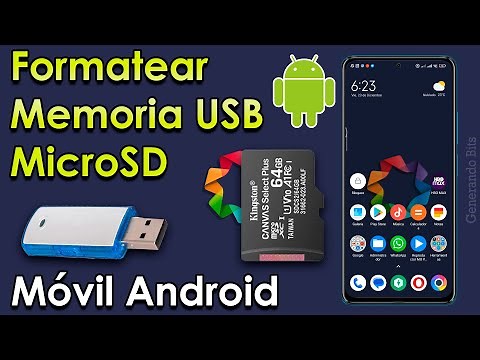 Como formatear una memoria USB o tarjeta MicroSD en celular móvil Android
