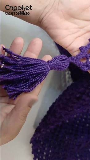 Easy and quick crochet lace shawl #crochetconsole #tutorial #knitters #crochet