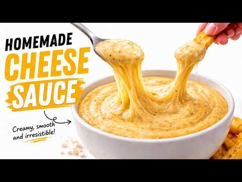 Homemade Cheese Sauce - Better Than Store-Bought & Ready in Minutes!