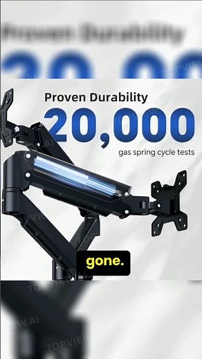 Transform Your Desk in 5 Minutes! The Best Dual Monitor Stand for Productivity & Comfort 🔥