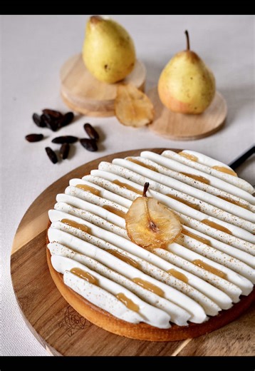 Tarte poire tonka : recette facile et gourmande