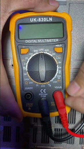 Attaching Probes on Multimeter Correctly!