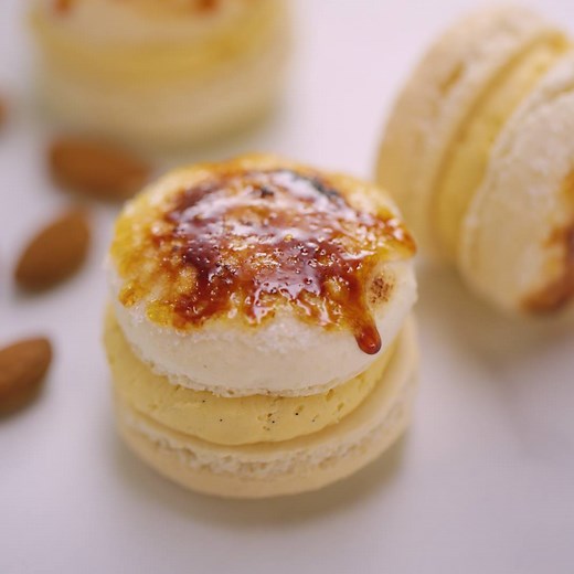 102K views · 3.5K reactions | Go on then. We'll macaron for one more. Make our Crème brûlée macarons  https://bit.ly/2N4zNB4 | Tastemade UK | Facebook