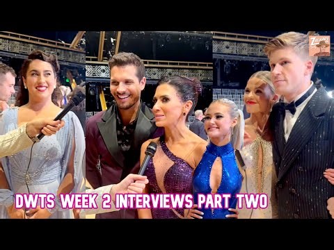 Part Two: Dancing With The Stars Week Two Interviews