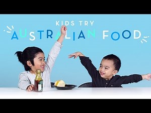 Kids Try Australian Food | Kids Try | HiHo Kids