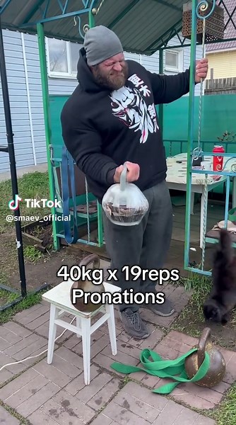 Training program in bio! - Code: SMAEV1 for all @BuckedUp supplements! - #andreysmaev #motivation #armwrestling #gymtok #forearms