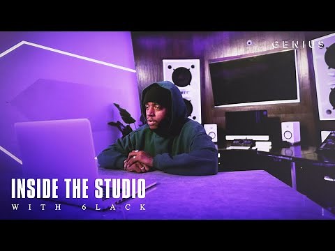 6LACK Gives A Tour Of His Studio & Explains What His Name Represents | Inside The Studio