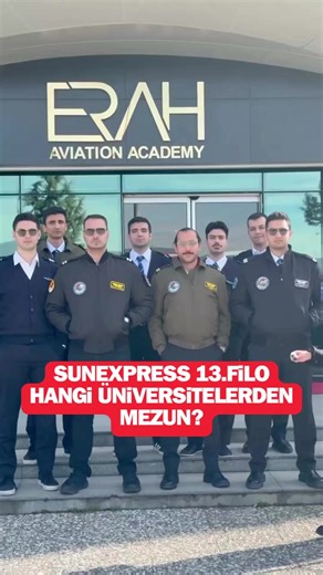 SunExpress 13. Filo Mezunları ve Üniversiteleri