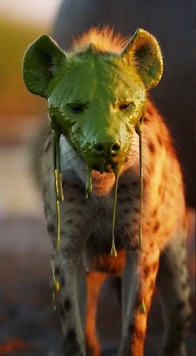 6 Hyenas BITE Hippo - Get COVERED In DUNG Instantly! 💩 즉시응보 💩 即座の報い #viral #shorts