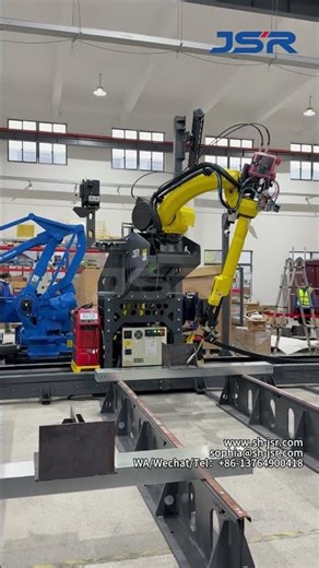 Built for Large Workpieces: Teach-Free Robotic Welding Unit on 20m Tracks