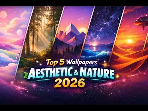 Top 5 4K Aesthetic & Nature Computer Backgrounds — Wallpapers You NEED in 2026