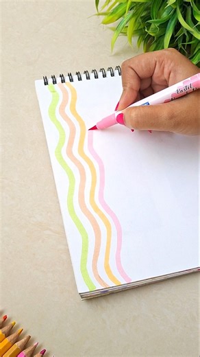 DIY Cover Page Idea #shorts #shortvideo #art