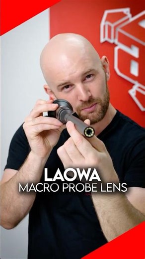 MACRO probe lens = mini to MASSIVE! #filmmaking #macro