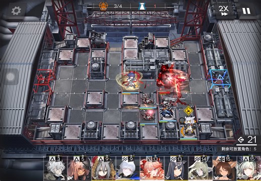 明日方舟16-12沙盘LV1 ew火陈双核简单好抄