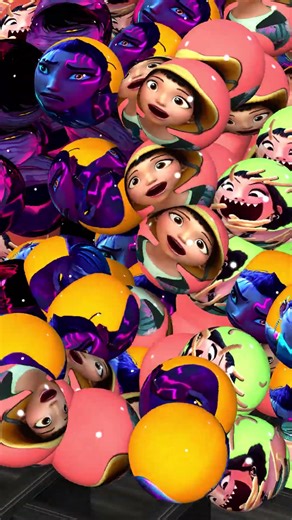 Roblox Kpop Demon Hunters Face Ball | Funny Loop Animation #roblox #kpop #loop