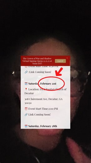 Southern Novelscents | Book-Inspired Candles & More 🕯️✨ on Instagram: "When the universe sends you an early birthday present and it just so happens to be your idol🥳😉🫶🖤 @jrwardauthor Book Tour coming soon! Let me know if she's heading your way? Come celebrate my birthday on Feb. 21st in GA!🍑❤️ #jrward #blackdaggerbrotherhood #crownofwarandshadow #booktour"