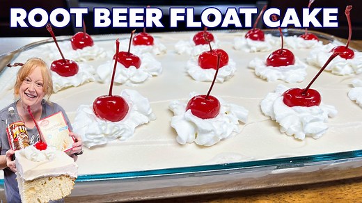 38K views · 1K reactions | ROOT BEER FLOAT CAKE Made Easy with Box Cake Mix | Catherine's Plates | Facebook