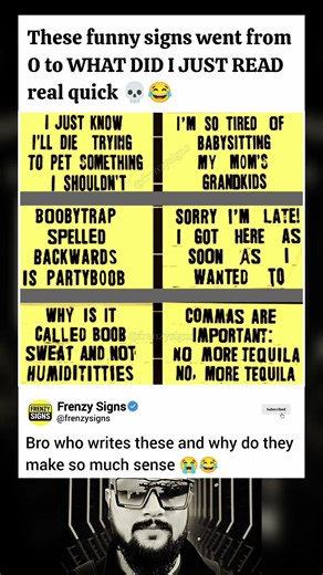 Funny Signs That Make Zero Sense… But Feel Right 😂💀