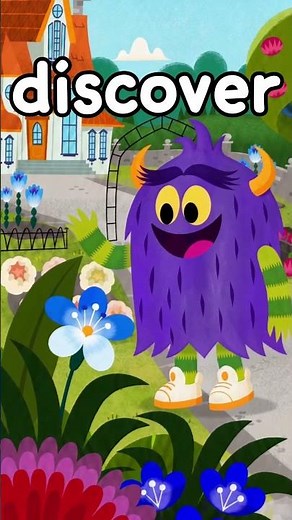 Kindergarten Sight Words: discover (Scaredy Monster By Epic Book Series)