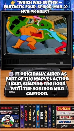 Why the 90s Fantastic Four deserves more respect #marvel #cartoon #retro