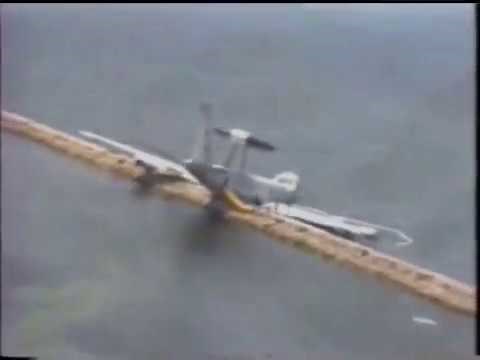 NATO AWACS 'crash' on take off attempt (OLD analog mix - 1996)