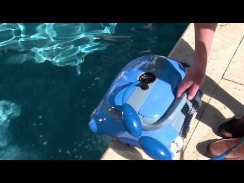 Dolphin M 200 Robotic Pool Cleaner by Maytronics