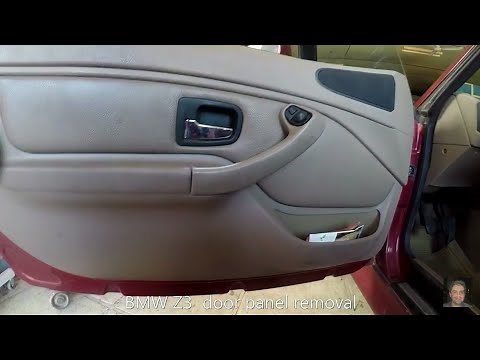 BMW Z3 door panel removal