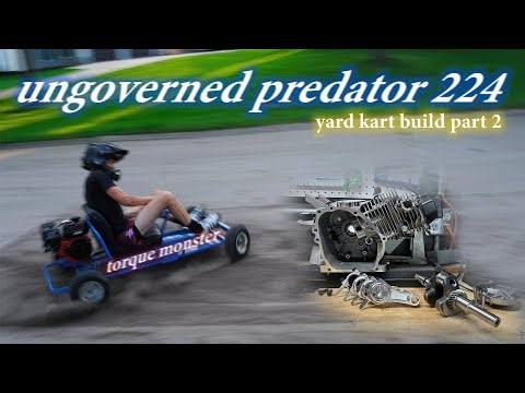 How to build an ULTRA TORQUEY PREDATOR 224! | Kart Build Part 2
