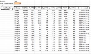 (API) Storey Stability Index Calculation