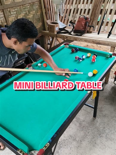 120CM Billiard Table Mini Billiard Table Set Adjustable Metal Leg Pool Table Set Snooker Table Game #minibilliard #billiardtable #pooltable