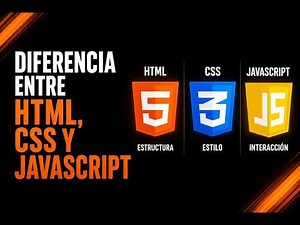 04 Diferencias entre HTML, CSS y JavaScript