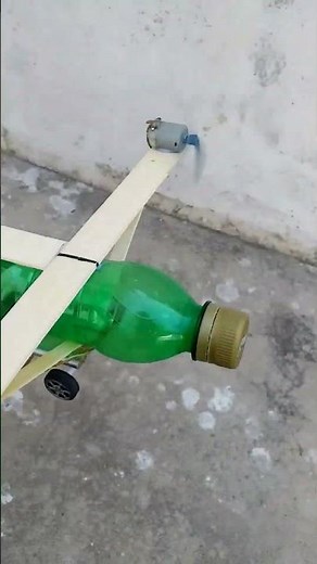 How To Make DIY Airplane With DC Motor | DIY Wooden plan