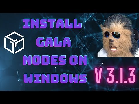 How to Install Gala Nodes // on Windows