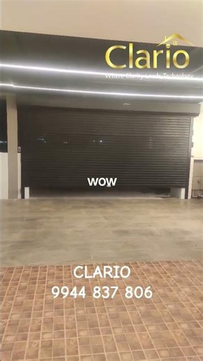 No More Manual Shutters – Go Smart! #clario_technologies #automaticgate #home #homeautomation