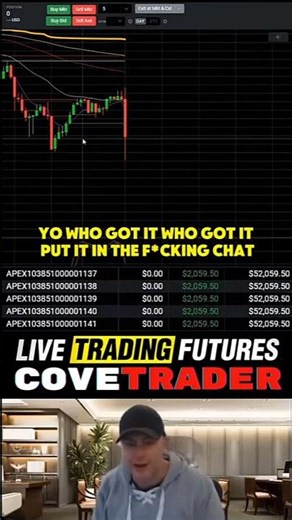 You Love Trading Futures? Join Us Each Day Live Subscribe Below #trading #propfirms
