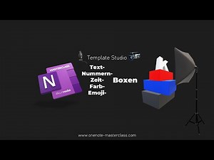 #OneNote Masterclass Template Studio #16 - Boxen
