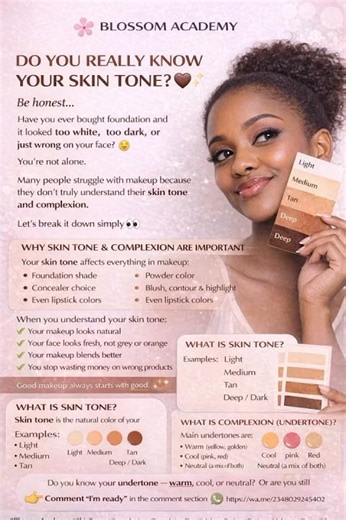 How to get to know your skin tone