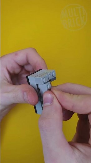 LEGO Tutorial Fireplace #lego #tutorial #shorts #multibrick