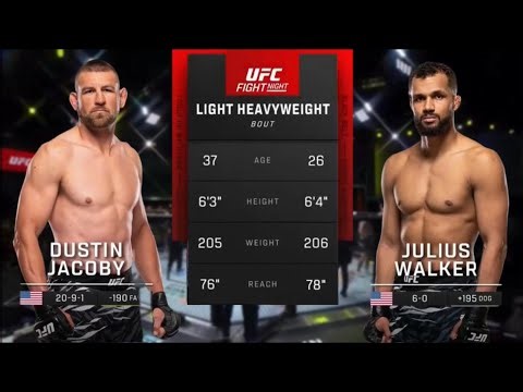 Dustin Jacoby vs Julius Walker | Highlights before the Fight