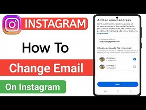 How To Change Email On Instagram (Step-by-Step Guide 2026)