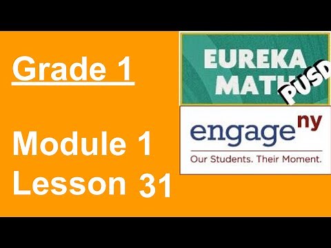Eureka Math Grade 1 Module 1 Lesson 31
