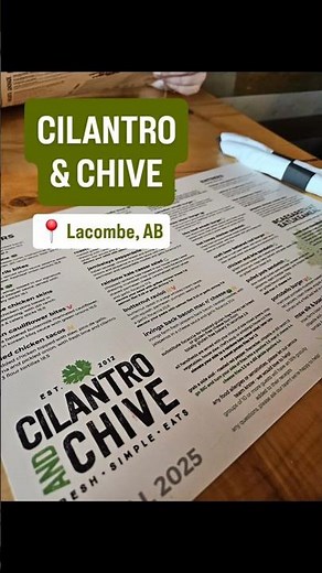 Roadtrip to Lacombe! 🚗🍔 | Visiting Cilantro & Chive