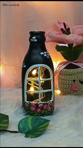 DIY Bottle Window Lamp | Easy Home Decor Craft | Best Out of Waste ✨💡 #DIY #BottleArt #HomeDecorDIY
