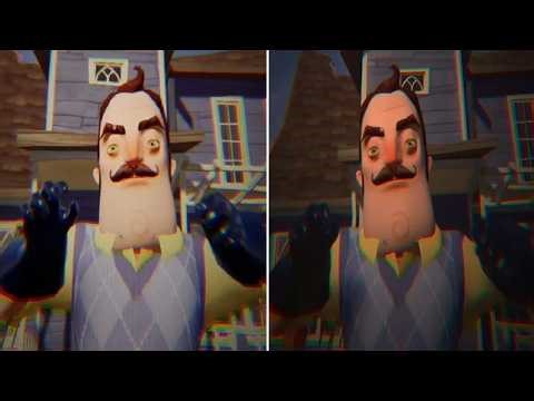 HELLO NEIGHBOR Jumpscare OLD vs NEW