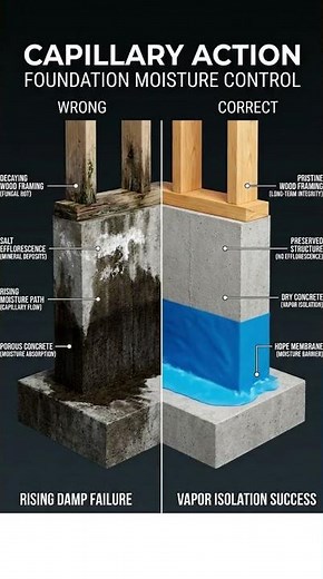 Stop Rising Damp in Concrete Foundations | Capillary Break Moisture Control & Wall Failure Solutions