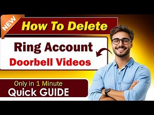 Easy Steps to Delete Ring Account | Delete Ring Doorbell Videos & Account 2025