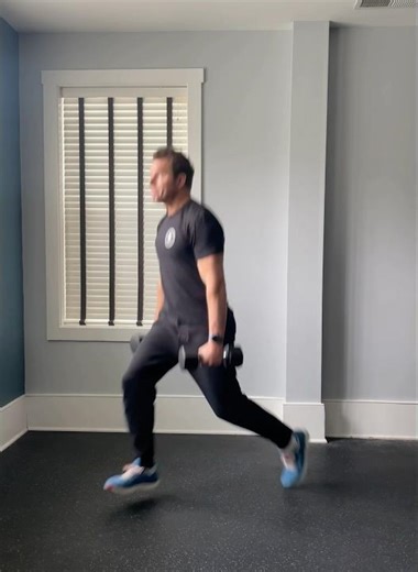 Dumbbell Drop Split Squat