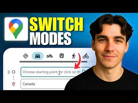 How to Change Google Maps to Walking, Driving, Or Cycling (Tutorial 2026)