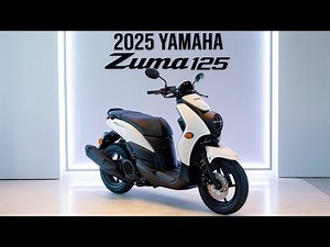 "Ultimate Urban Adventurer: 2025 Yamaha Zuma 125 Scooter Review & Ride "